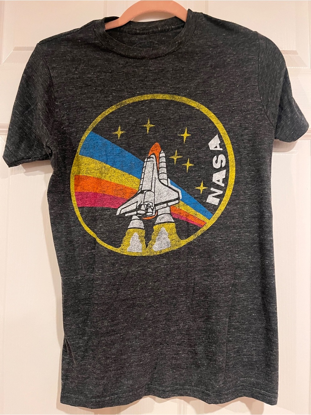 Short Sleeve Graphic Tee - Charcoal
